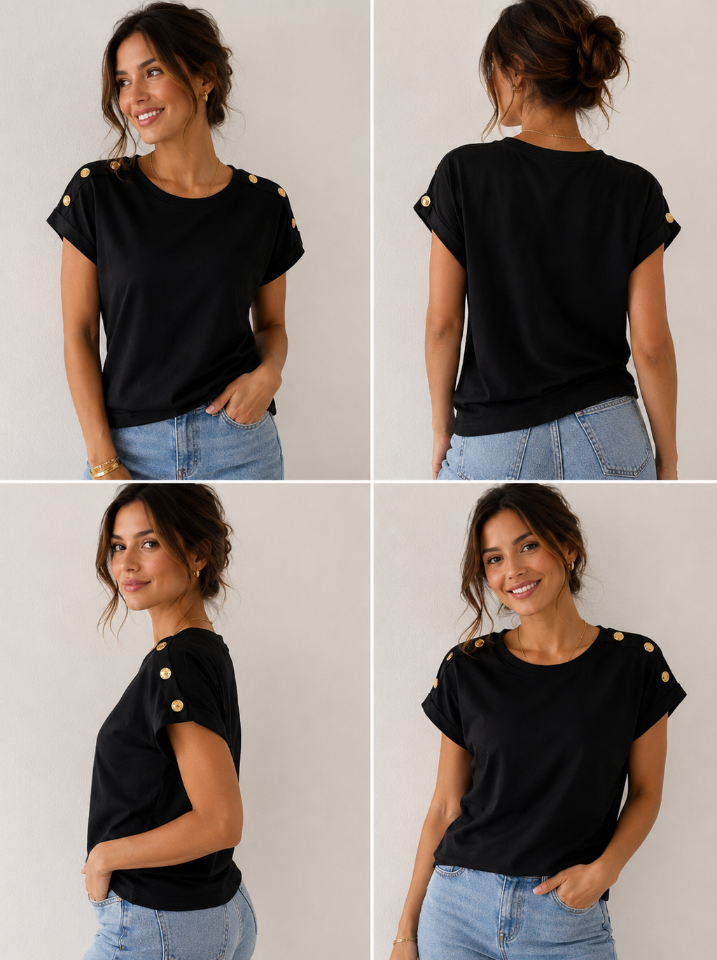 Vrouwelijke Top Eenvoud & Elegantie
