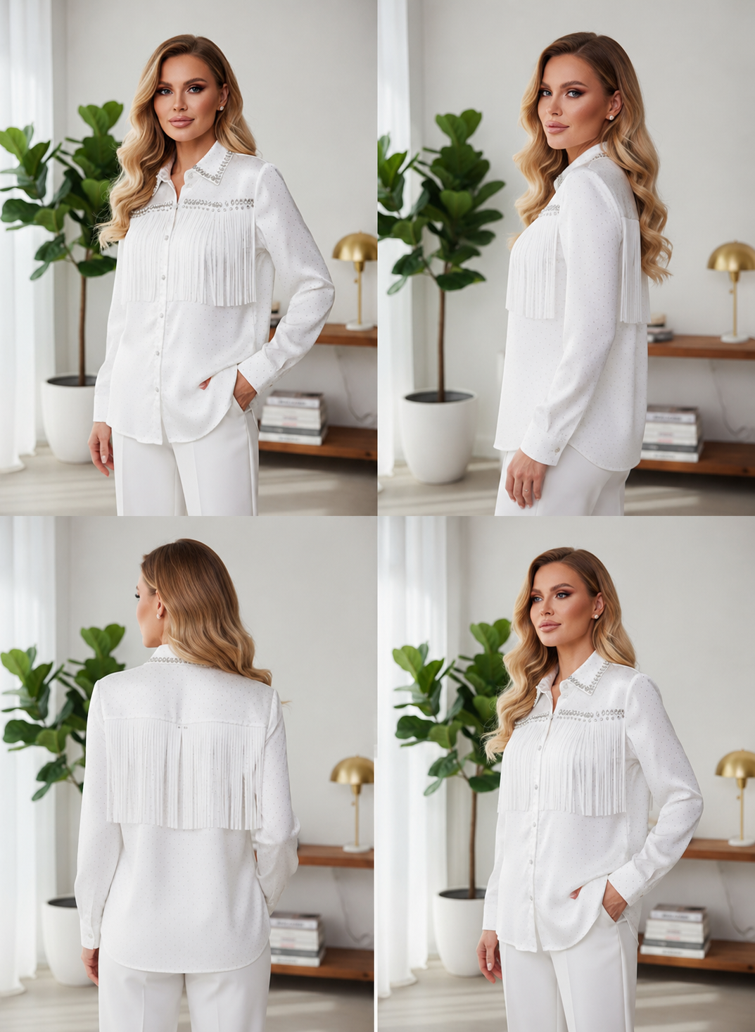 Chemise blanche élégante
