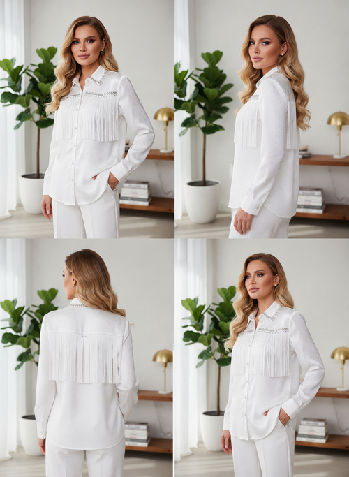Chemise blanche élégante